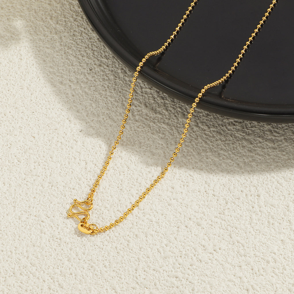 Damen filigrane Gliederkette mit elegantem Verschluss Shop Nory