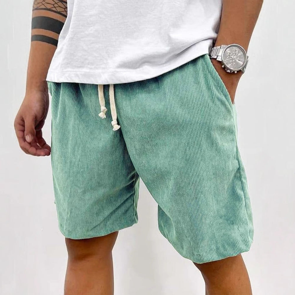 ShopNory | Herren Casual Kordelzug Cord Shorts