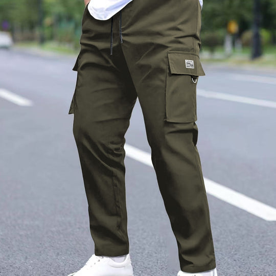 Herren Leichtgewichtige Technical-Cargohose mit Tunnelzugbund, D‑Ring & großen Klappfächern Shop Nory