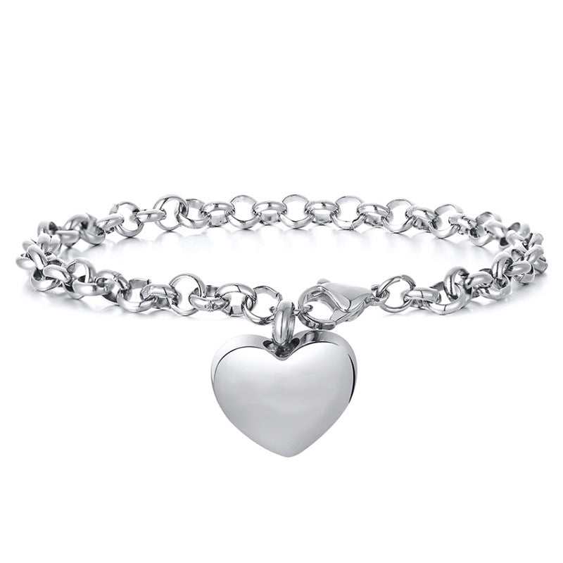 Damen Schmuckarmband mit Herzenanhänger Shop Nory