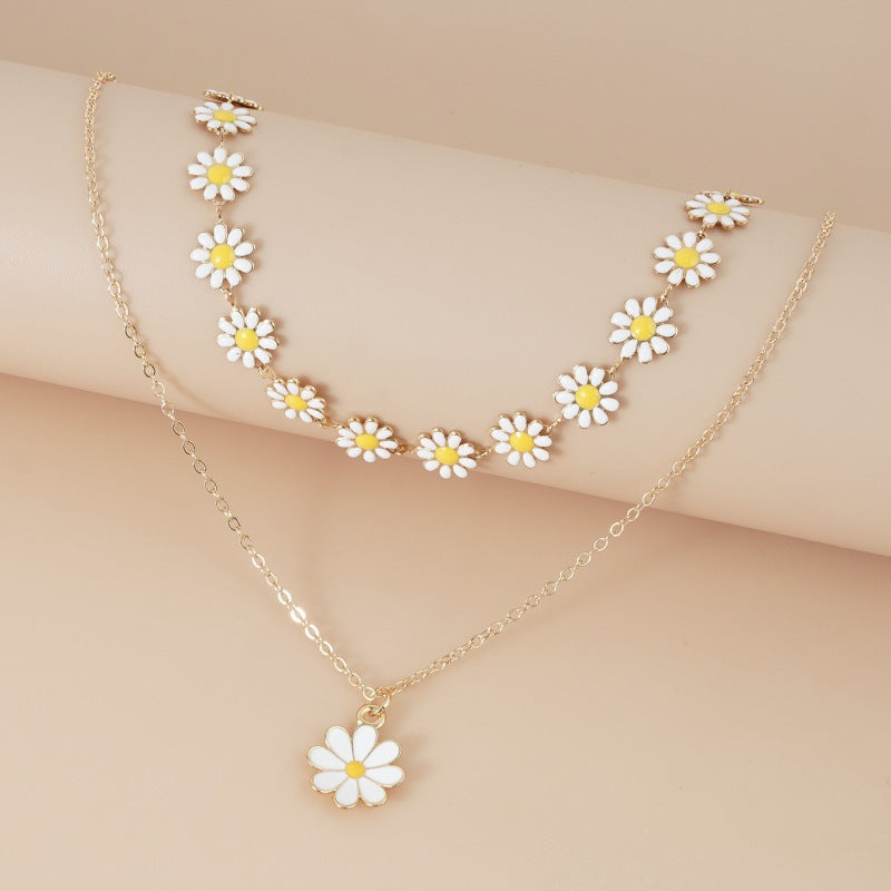 Gänseblümchen Anhänger Halskette | Shop Nory