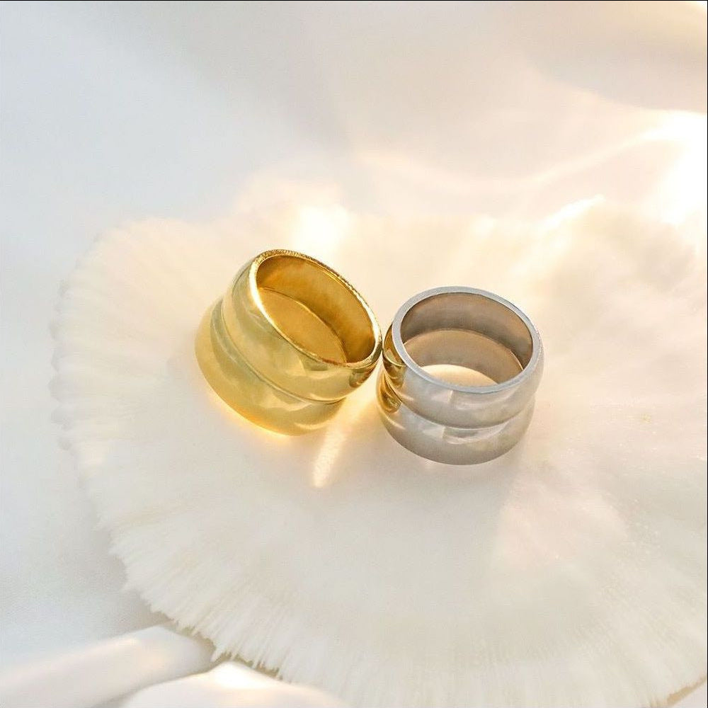 Damen modischer Statement-Ring Shop Nory