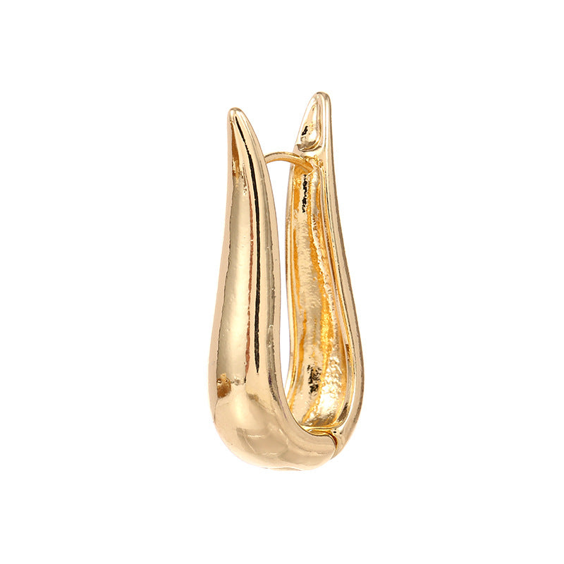 Damen Ohrringe mit elegantem, geschwungenem Design Shop Nory
