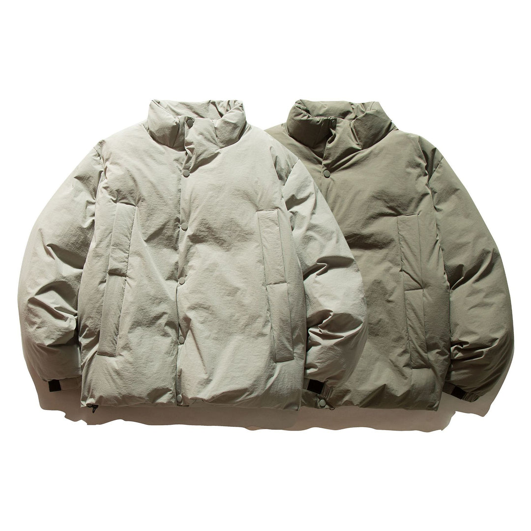 Unisex Boxy-isolierte Kurzjacke mit wattierter Füllung und hohem Stehkragen Shop Nory