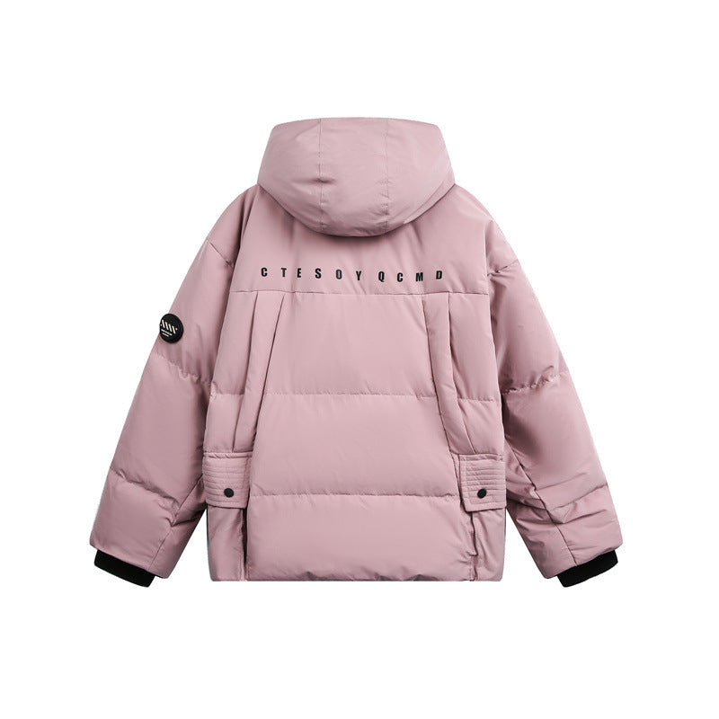 Herren Wattierte Steppjacke mit Kapuze und Tunnelzug Shop Nory