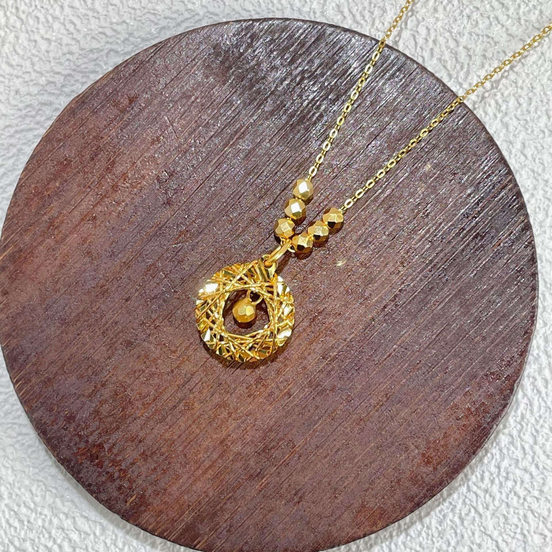 Damen filigrane Halskette mit elegantem Anhänger Shop Nory