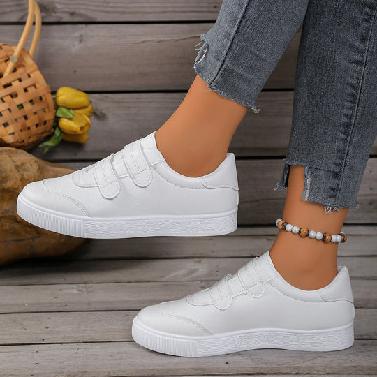 Damen Sneakers mit Klettverschluss und bequemer Innensohle