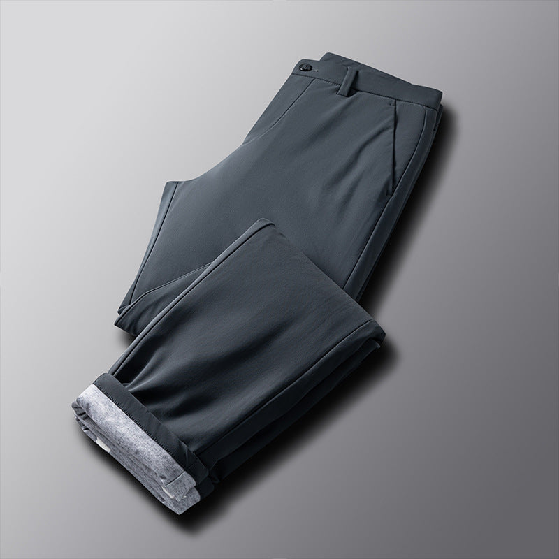 Herren Smarte Casual Stretch-Hosen Shop Nory