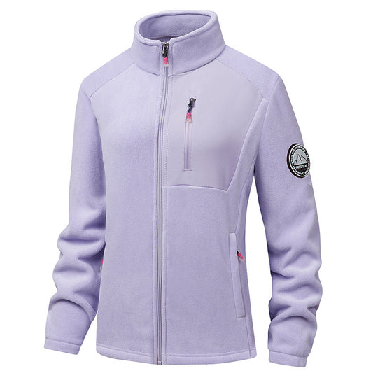 Herren Bequeme Fleecejacke mit Stehkragen Shop Nory