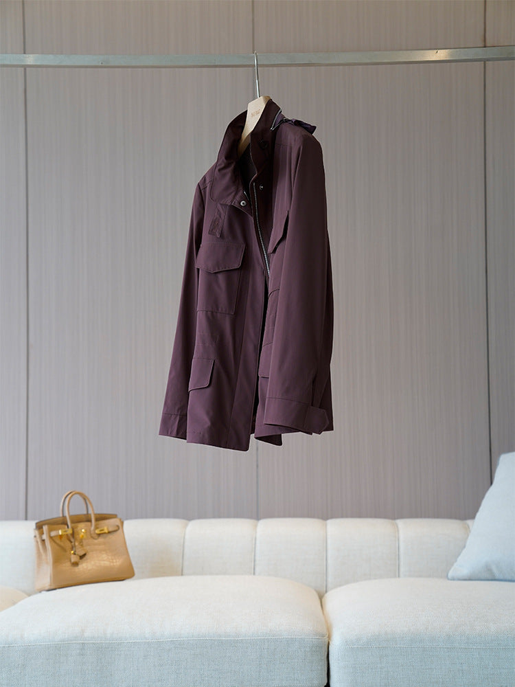 Damen Stylische Übergangsjacke mit praktischen Taschen Shop Nory