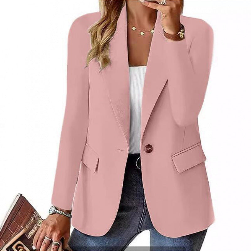 Damen Moderner Tailored Blazer mit elegante Knopfdetails