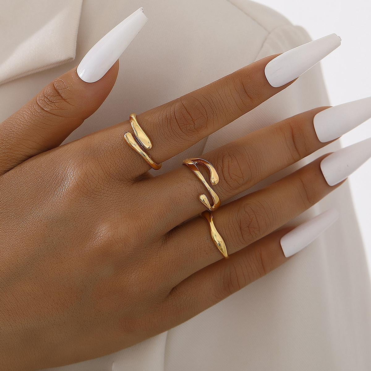 Damen Ring-Set mit modernen und einzigartigen Designs Shop Nory