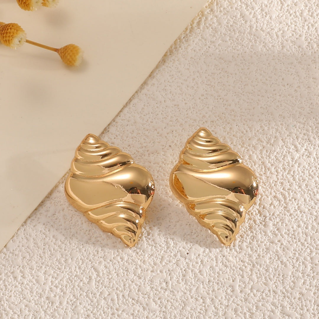 Damen Schmuckset mit muschelförmigem Design Shop Nory