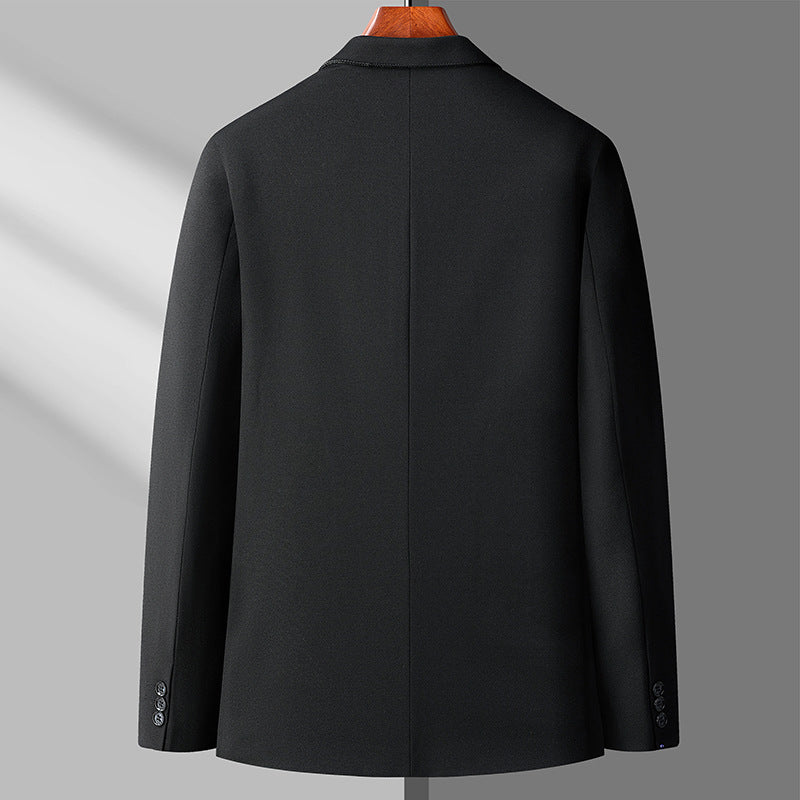 Herren Elegantes Einreihiges Sakko mit atmungsaktivem Wollmix und aufgesetzten Taschen Shop Nory