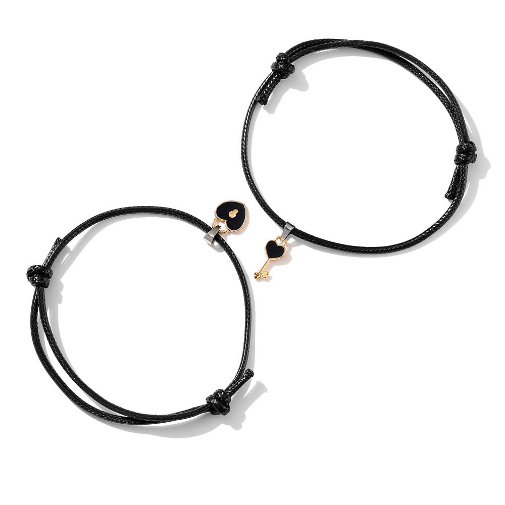 Damen Armband-Set mit Herzen und Schlüsselanhängern Shop Nory