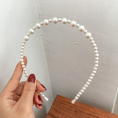 Damen Haarband mit kunstvollen Perlenverzierungen Shop Nory