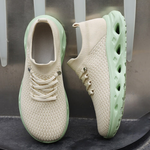 Unisex Atmungsaktive Strick-Sneaker mit sockenähnlichem Schaft und dämpfender Hohlsohle Shop Nory