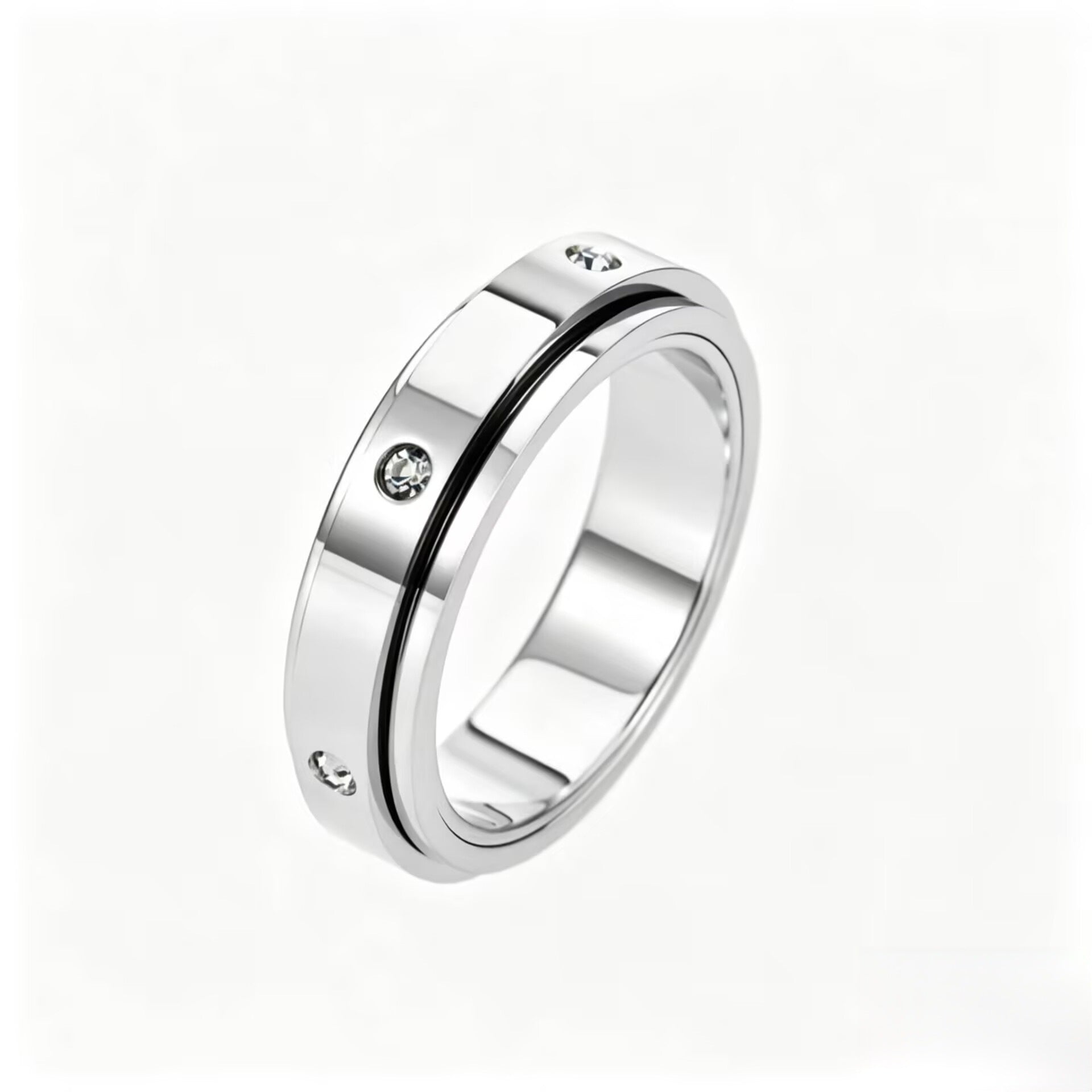Damen minimalistischer Silberring Shop Nory