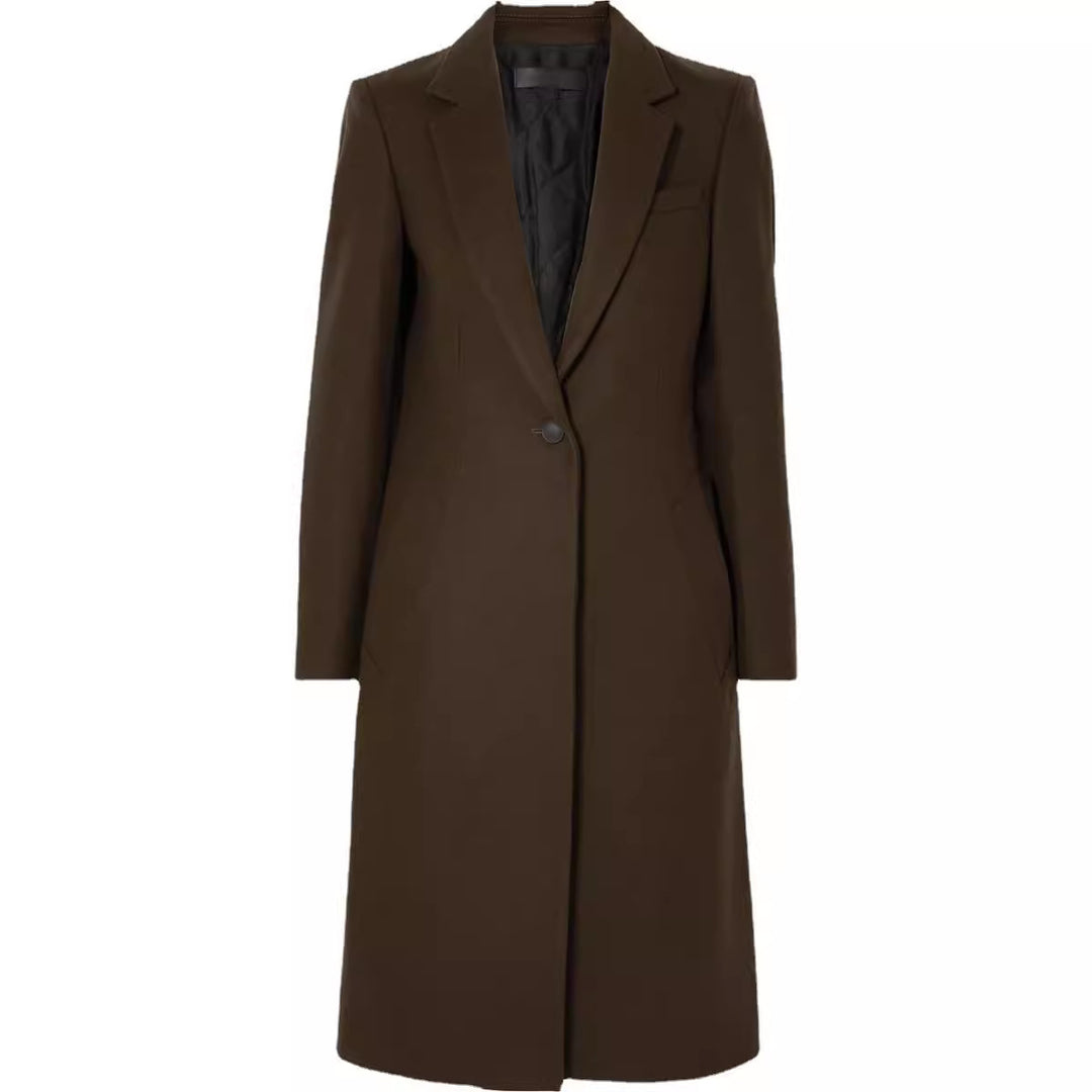 Damen Langmantel im schlanken Tailoring mit schmaler Silhouette Shop Nory