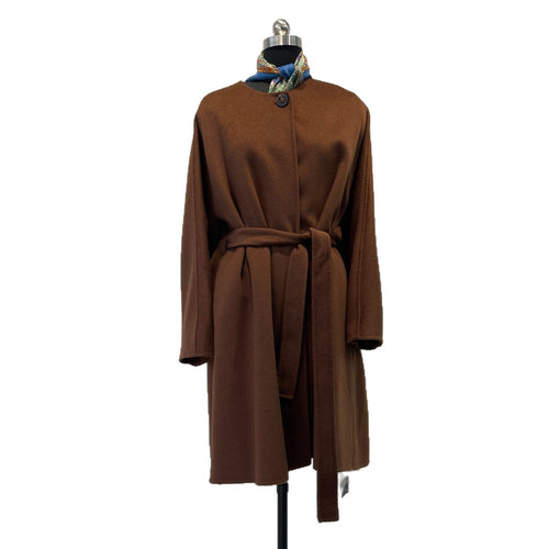 Damen Eleganter Gurtmantel Shop Nory