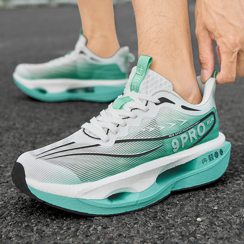 Damen Straßen-Laufsneaker mit innovativer Hohlkammer-Dämpfung und stromlinienförmigem Mesh-Obermaterial Shopy Nory