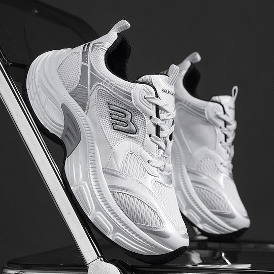 Unisex Voluminöse Mesh-Runner mit atmungsaktivem Obermaterial und stoßdämpfender Plateausohle Shopy Nory