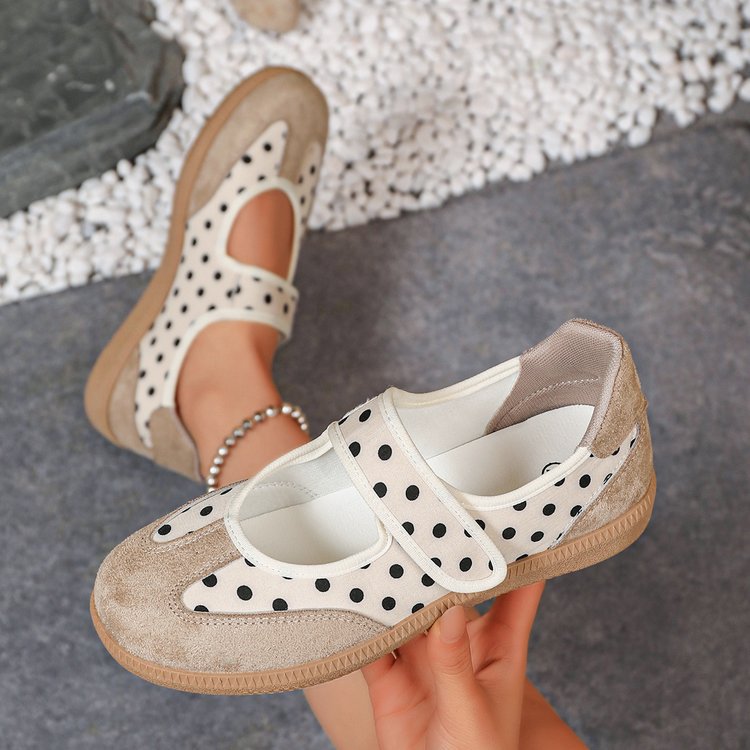 Damen Mary-Jane-Sneaker mit Klettverschluss und gepolstertem Komfortfußbett Shop Nory