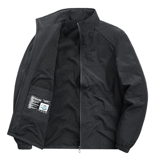 Herren Leichte Übergangsjacke mit Fleece-Futter Shop Nory