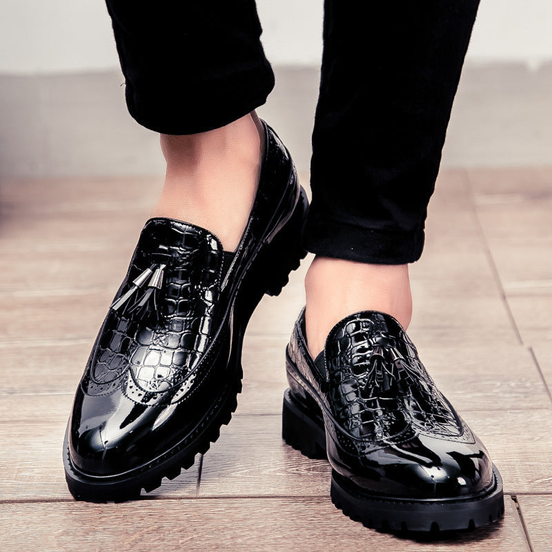 Herren Mokassins mit eleganter Quaste und hochwertigem Leder Shopnory
