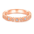 Damen Ring mit funkelnden Zirkonia-Steinen und elegantem Design Shop Nory