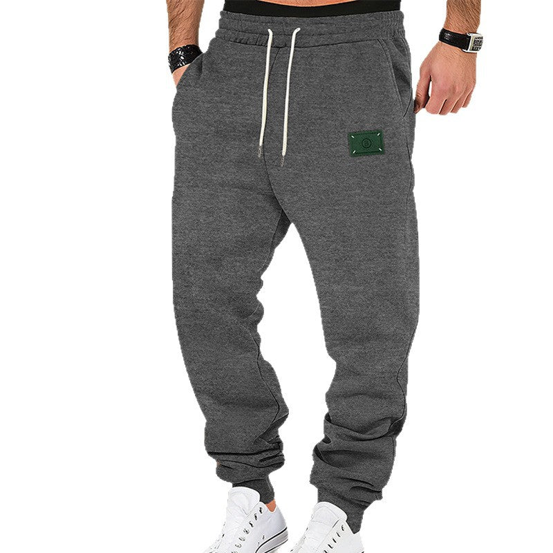 Herren Slim-Fit Sweat-Jogger mit elastischem Bund, Tunnelzug und gerippten Bündchen Shop Nory