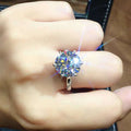 Damen Funkelnder Solitär-Ring mit exquisite Fassung Shop Nory