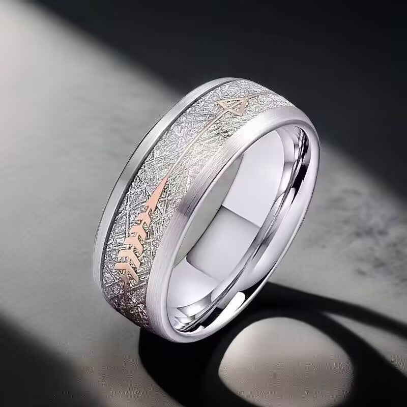 Herren Ring mit zeitgemäßem, strukturiertem Design und eleganten Akzenten Shop Nory