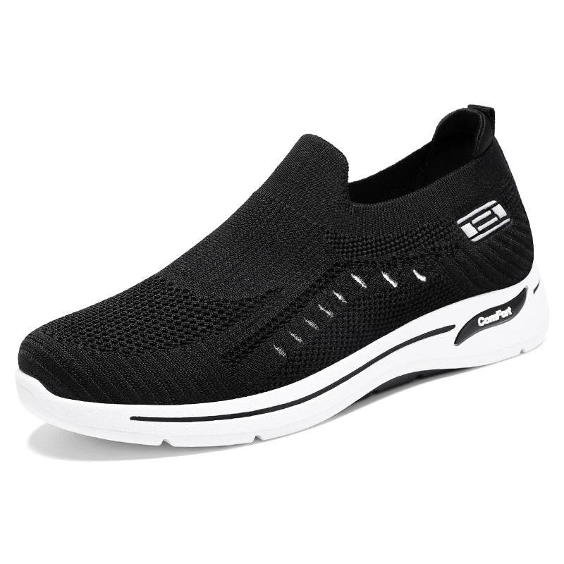 Damen nan ultraleichter gestrickter Slip-On Walking-Sneaker mit nahtlosem Sockenschaft und dämpfender EVA-Comfort-Zwischensohle Shop Nory