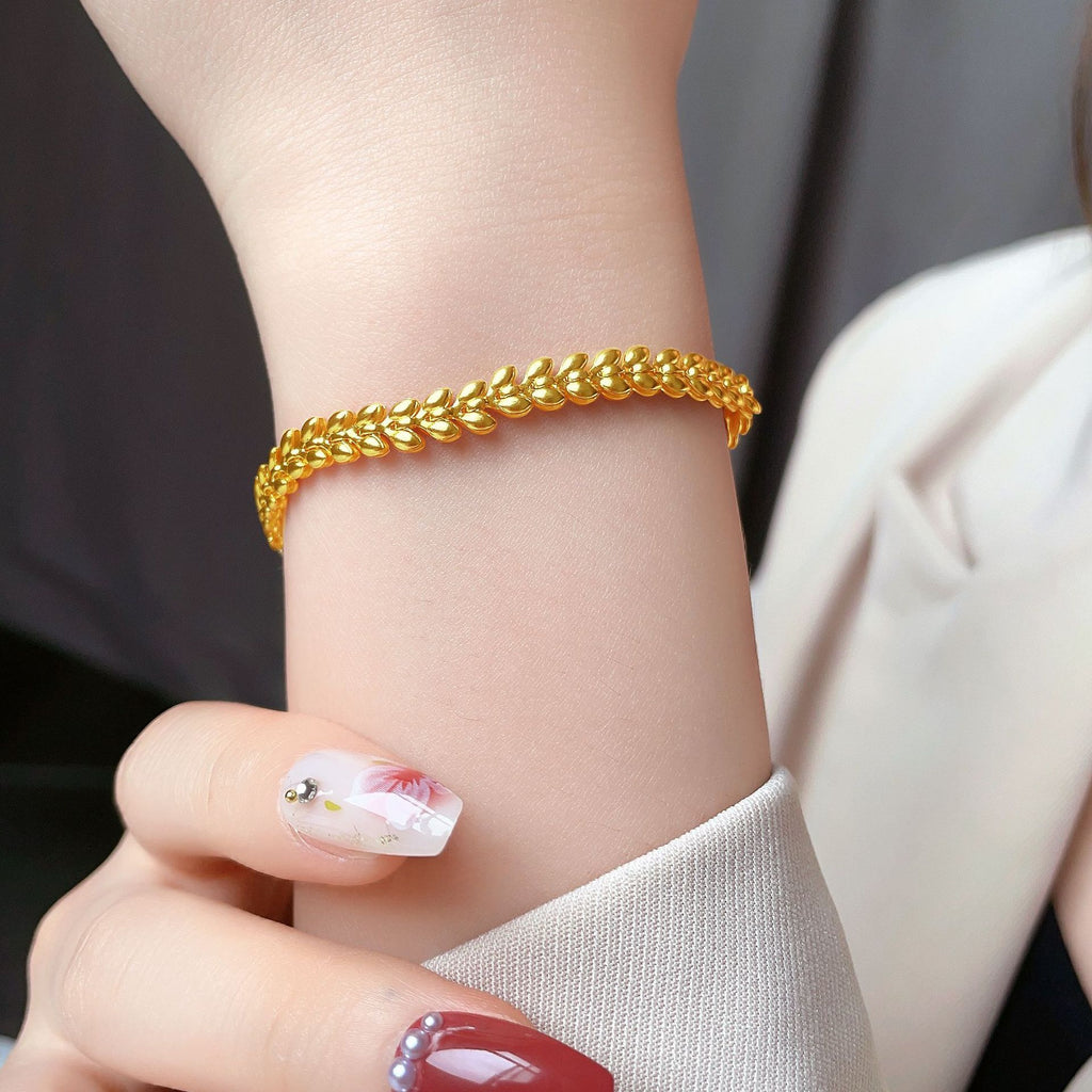 Damen elegantes Armband mit zauberhaften geflochtenen Details Shop Nory