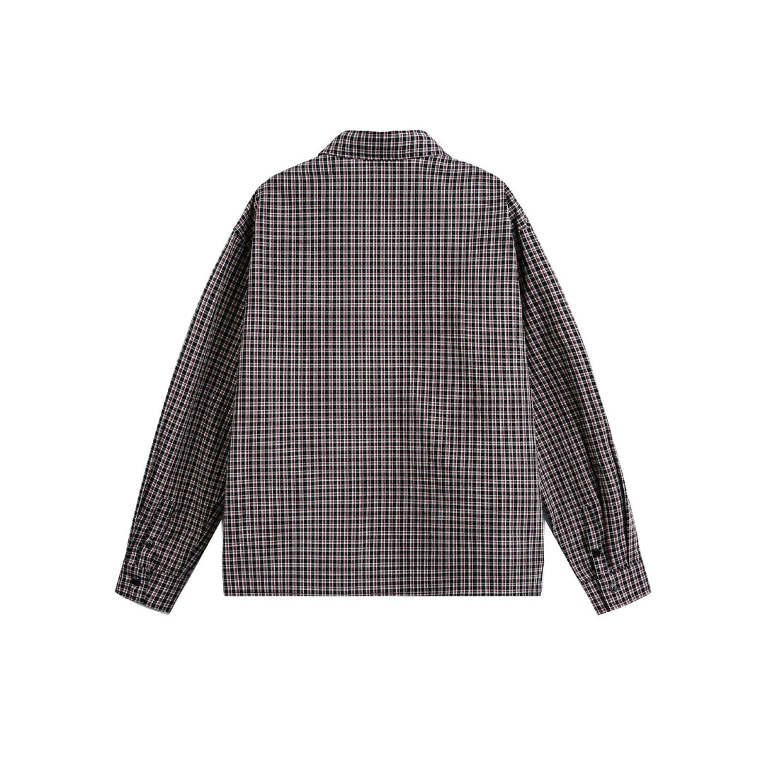 Herren Leichte Karo-Hemdjacke im Boxy‑Schnitt mit aufgesetzter Brusttasche Shop Nory