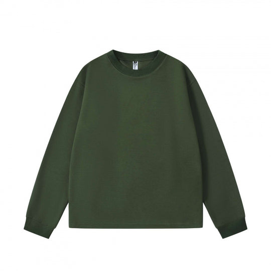 Unisex Oversize-Langarm-Sweatshirt mit Rundhalsausschnitt, French‑Terry-Qualität und gerippten Bündchen Shop Nory