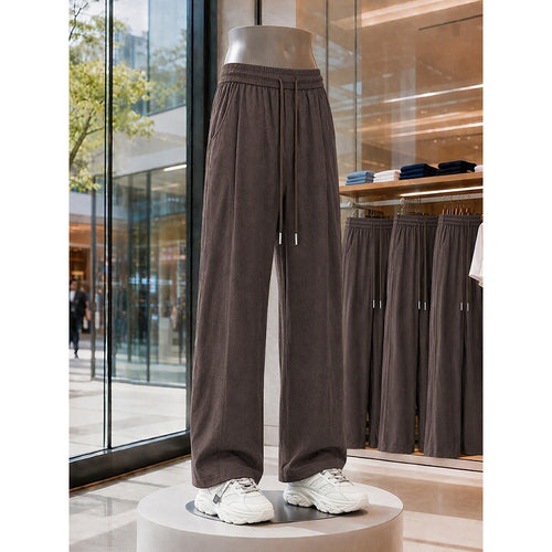 Herren Weite Baumwollmix-Jogginghose im Oversize-Schnitt mit Tunnelzug und Seitentaschen Shop Nory