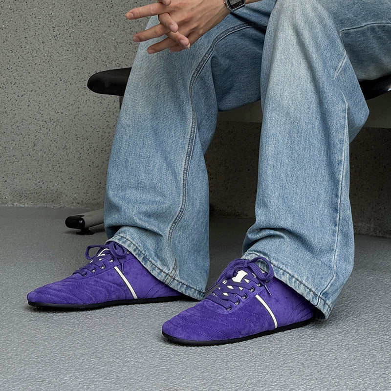 Damen Komfortable Lifestyle Sneakers aus Veloursleder