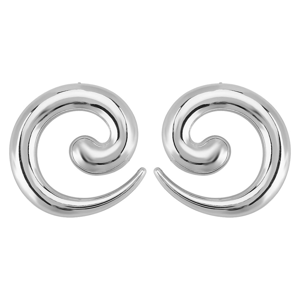 Damen Hängende Ohrringe mit elegantem Spiraldesign Shop Nory