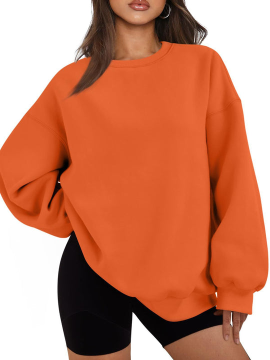 Damen nan Boxy-Crewneck-Sweat mit extraweiter Passform, Raglanärmeln und weichem Fleece-Innenfutter Shop Nory