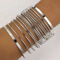Damen Armreifen-Set mit eleganten, vielseitigen Designs Shop Nory