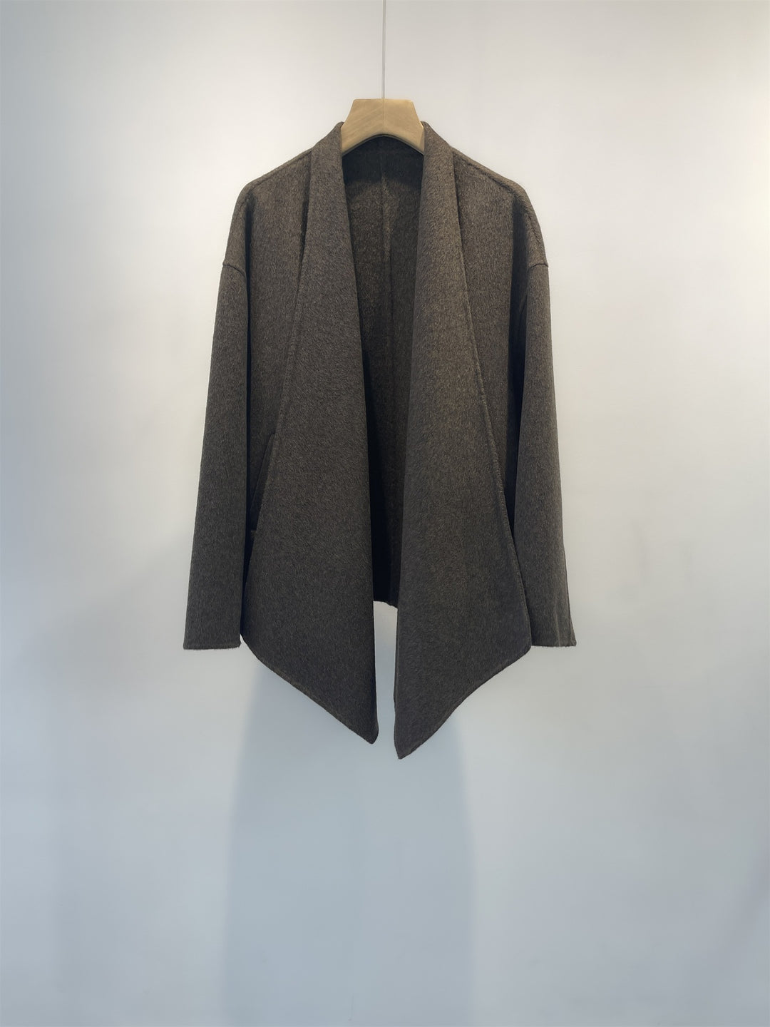 Damen Gemütlicher Offener Strickcardigan Shop Nory