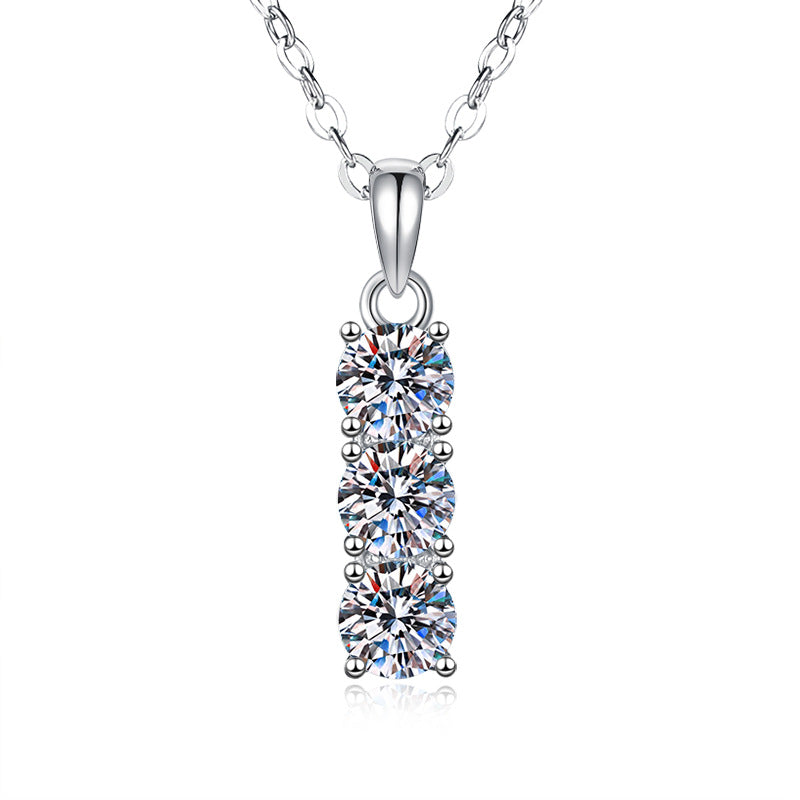 Damen Halskette mit funkelndem Zirkonia-Anhänger Shop Nory 1780916764