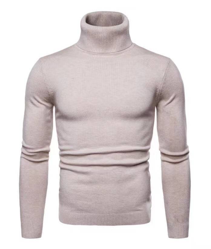 Herren Rollkragenpullover aus hochwertiger Baumwolle