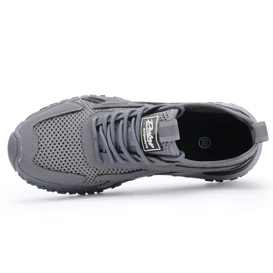 Herren hoch atmungsaktive Sportsneakers mit rutschfester Sohle und flexiblem Schaft Shopnory