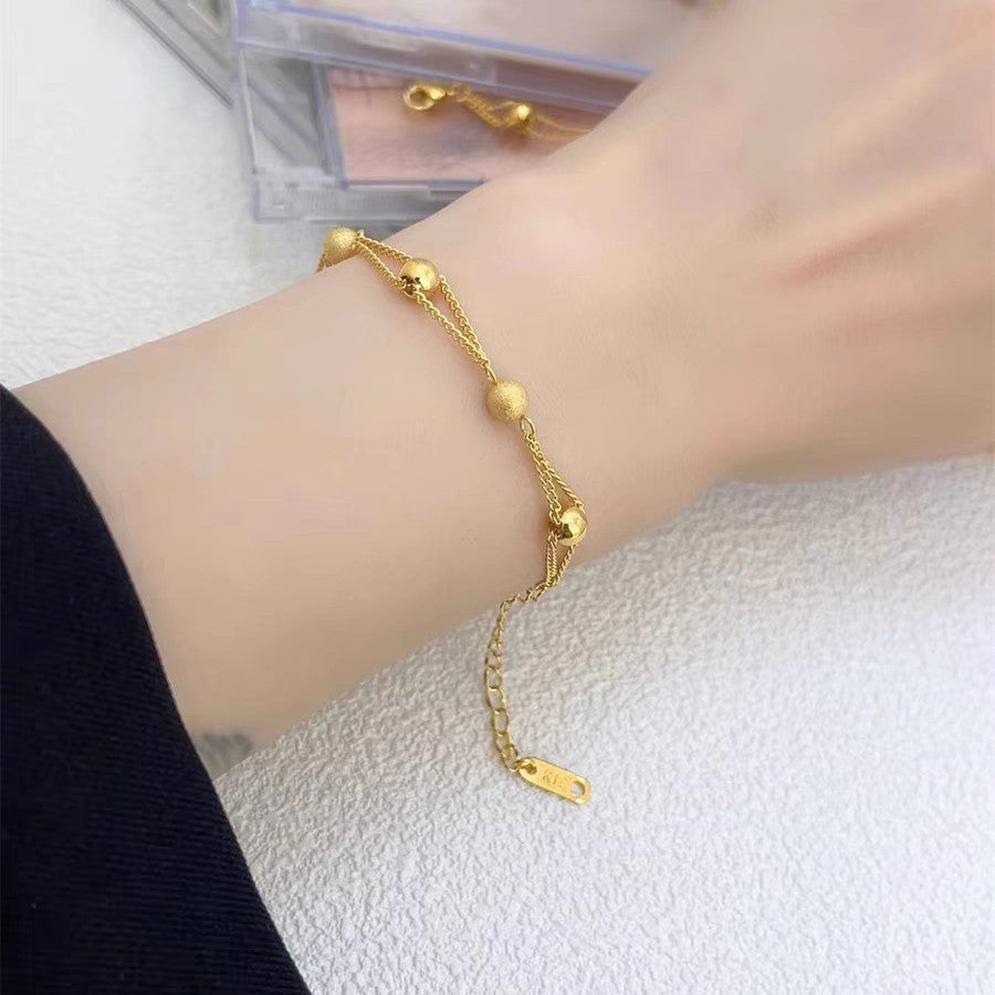 Frauen Feine Ketten Ball Fußkettchen Shop Nory