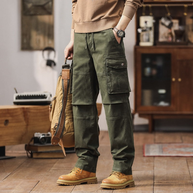 Herren Cargo-Hose mit verstärkten Kniepartien und Multifachtaschen Shop Nory