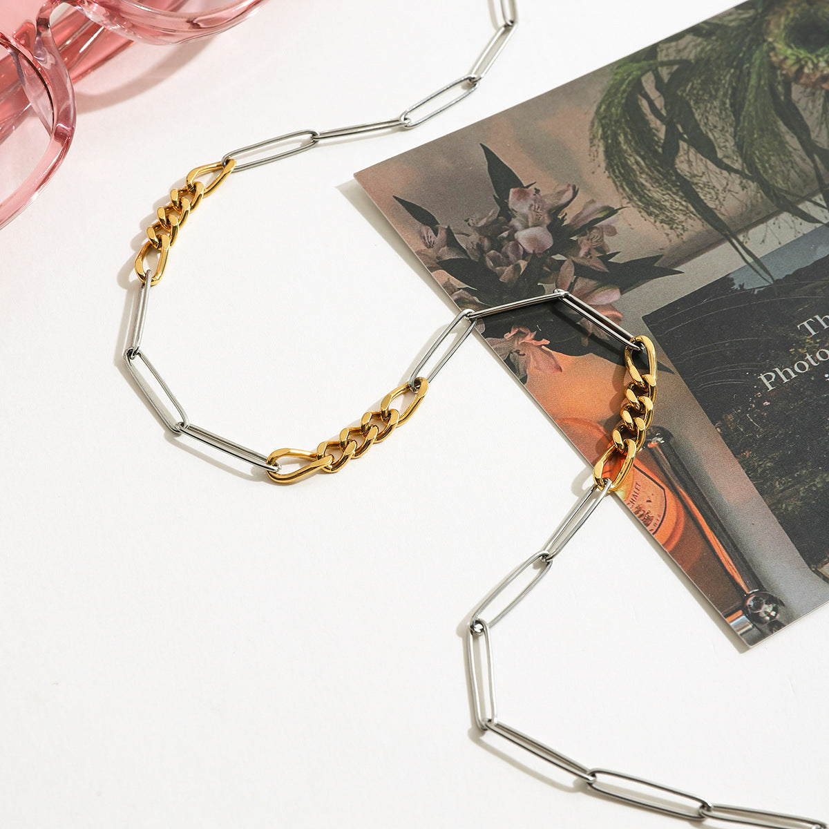 Damen Halskette mit modernem Kettendesign und hypoallergenen Eigenschaften Shop Nory