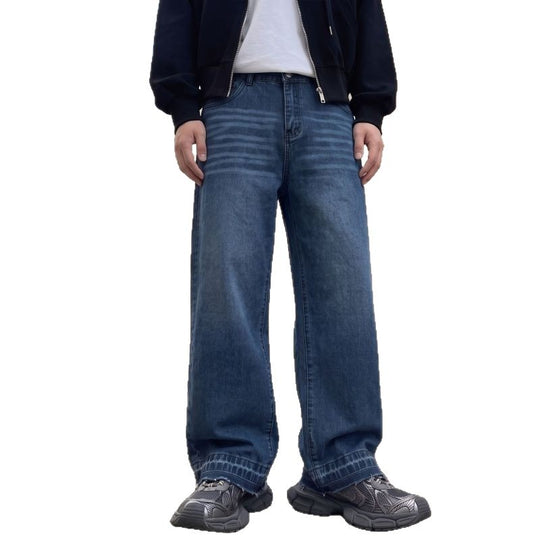 Herren Lässige Weit geschnittene Jeans Shop Nory